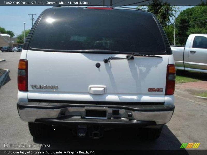 Summit White / Neutral/Shale 2002 GMC Yukon SLT 4x4