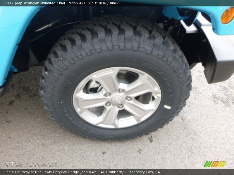Chief Blue / Black 2017 Jeep Wrangler Unlimited Chief Edition 4x4
