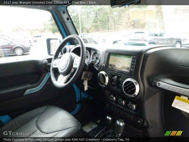 Chief Blue / Black 2017 Jeep Wrangler Unlimited Chief Edition 4x4