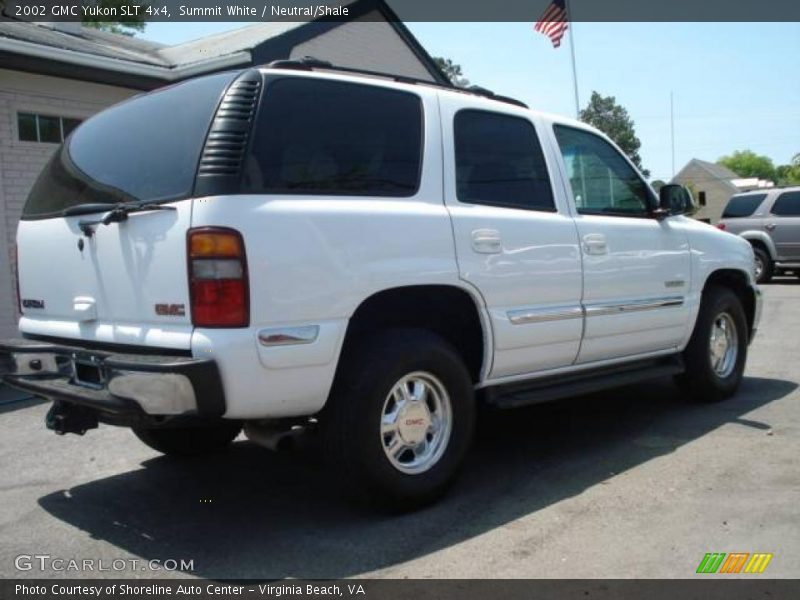 Summit White / Neutral/Shale 2002 GMC Yukon SLT 4x4