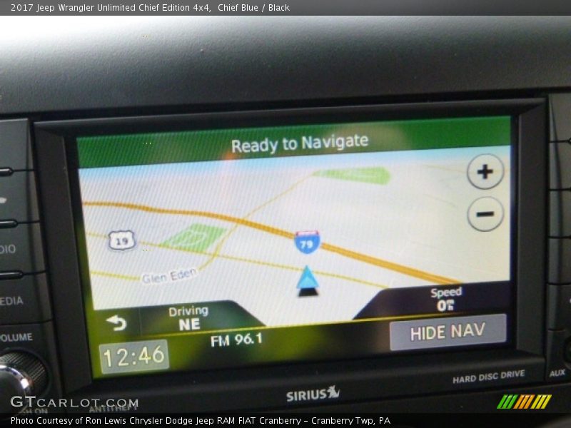 Chief Blue / Black 2017 Jeep Wrangler Unlimited Chief Edition 4x4