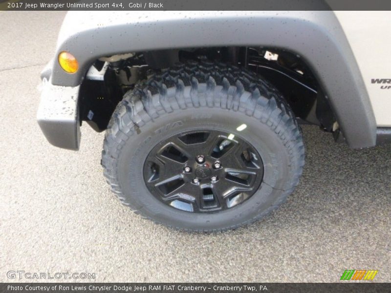Gobi / Black 2017 Jeep Wrangler Unlimited Sport 4x4
