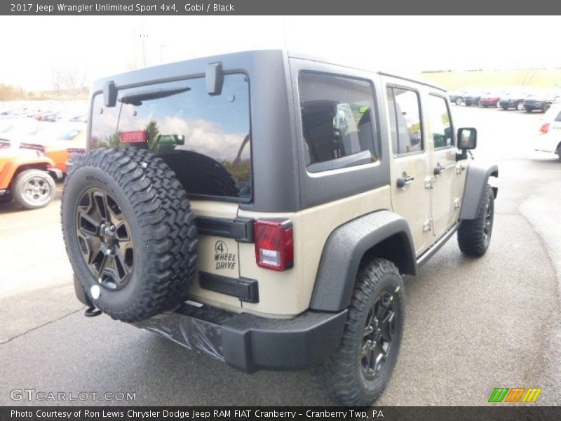 Gobi / Black 2017 Jeep Wrangler Unlimited Sport 4x4