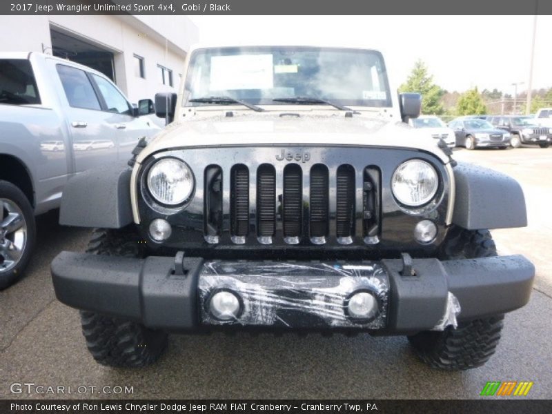 Gobi / Black 2017 Jeep Wrangler Unlimited Sport 4x4