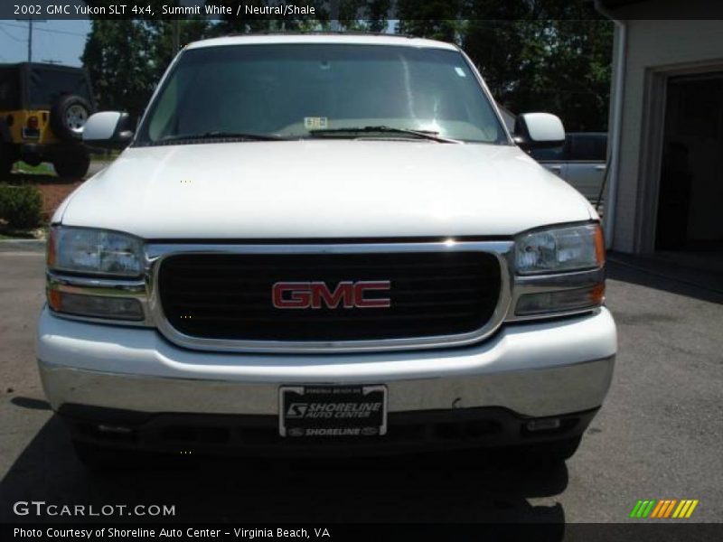 Summit White / Neutral/Shale 2002 GMC Yukon SLT 4x4