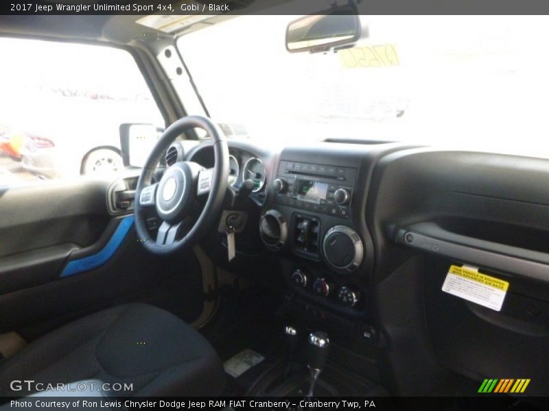 Gobi / Black 2017 Jeep Wrangler Unlimited Sport 4x4