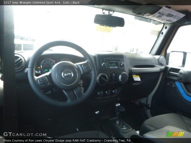 Gobi / Black 2017 Jeep Wrangler Unlimited Sport 4x4