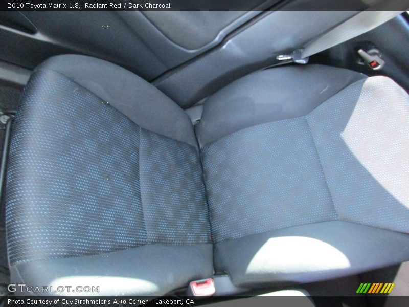 Radiant Red / Dark Charcoal 2010 Toyota Matrix 1.8