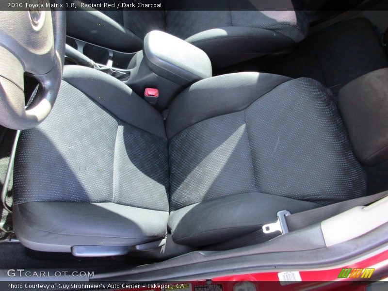 Radiant Red / Dark Charcoal 2010 Toyota Matrix 1.8