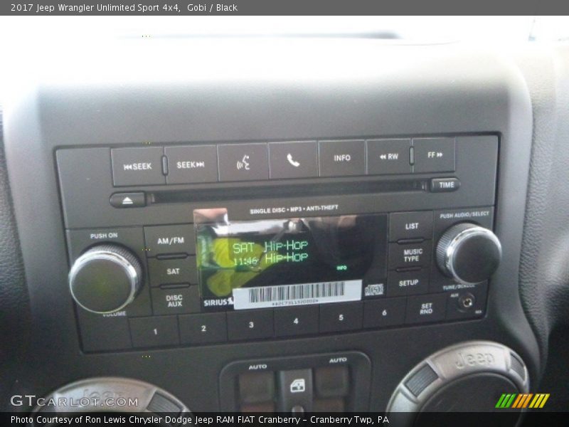 Gobi / Black 2017 Jeep Wrangler Unlimited Sport 4x4