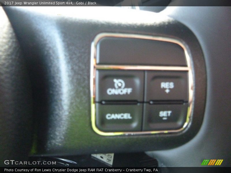 Gobi / Black 2017 Jeep Wrangler Unlimited Sport 4x4