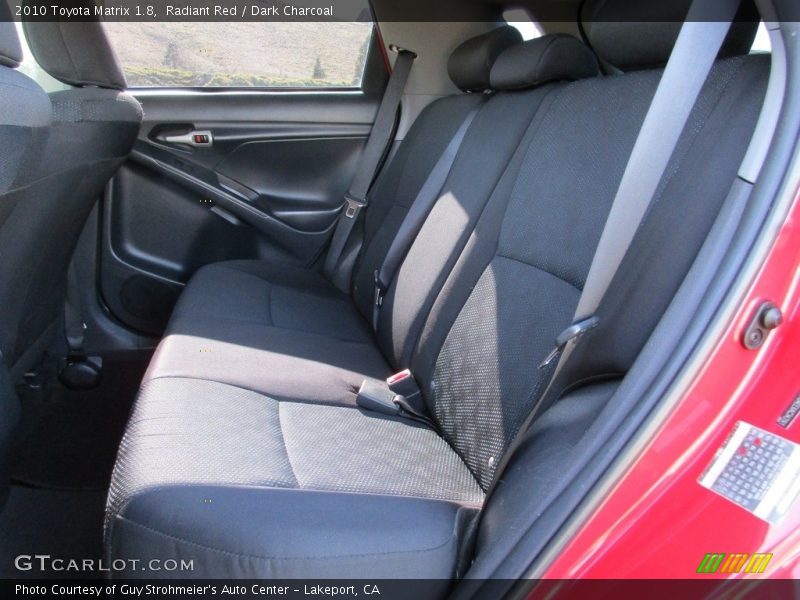 Radiant Red / Dark Charcoal 2010 Toyota Matrix 1.8