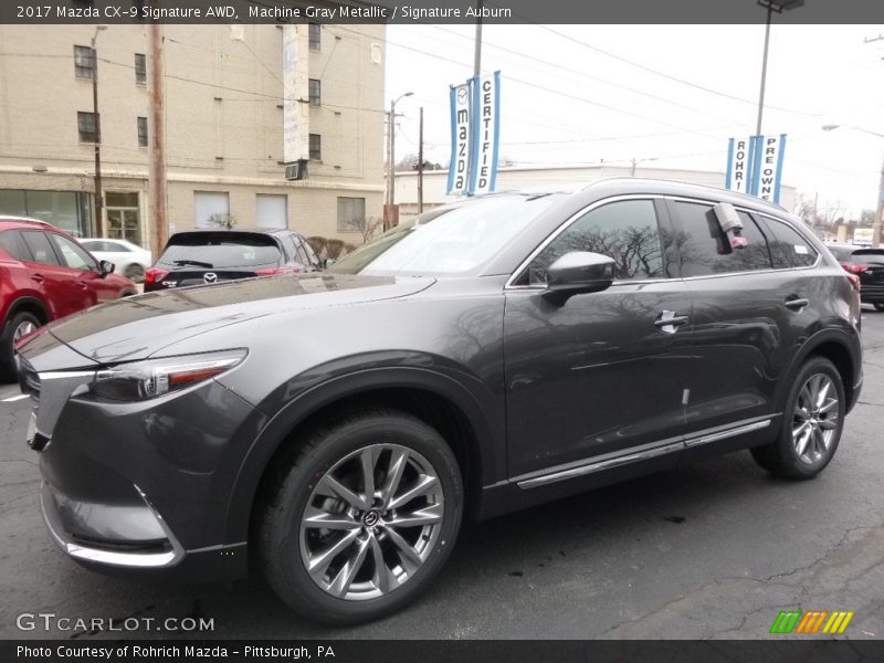 Front 3/4 View of 2017 CX-9 Signature AWD