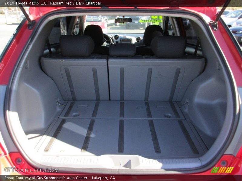 Radiant Red / Dark Charcoal 2010 Toyota Matrix 1.8