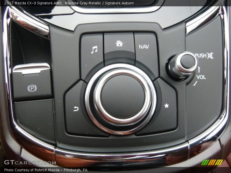 Controls of 2017 CX-9 Signature AWD