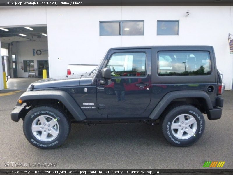 Rhino / Black 2017 Jeep Wrangler Sport 4x4