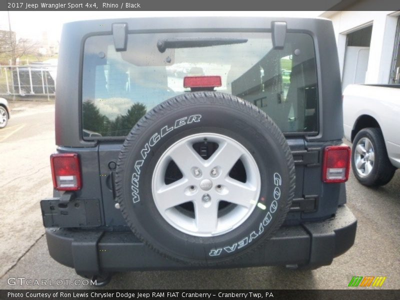 Rhino / Black 2017 Jeep Wrangler Sport 4x4