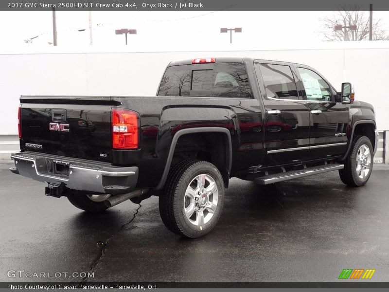 Onyx Black / Jet Black 2017 GMC Sierra 2500HD SLT Crew Cab 4x4