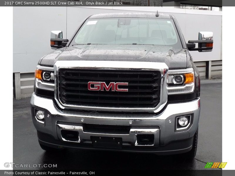 Onyx Black / Jet Black 2017 GMC Sierra 2500HD SLT Crew Cab 4x4