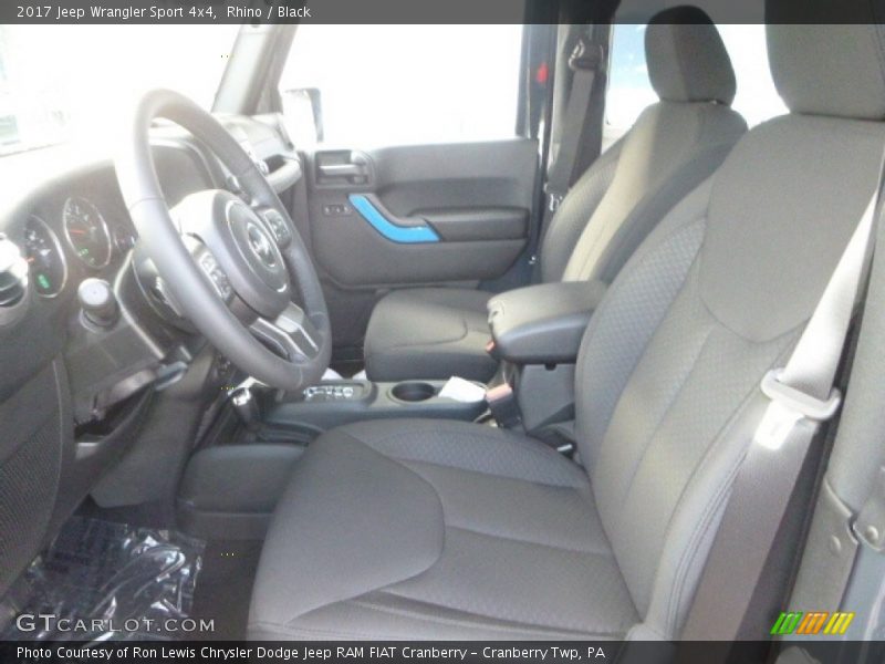 Rhino / Black 2017 Jeep Wrangler Sport 4x4