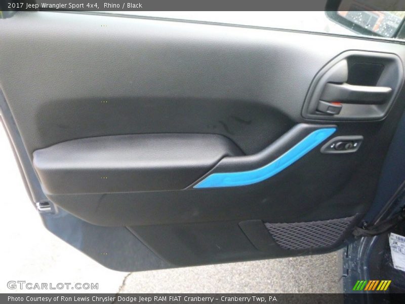 Rhino / Black 2017 Jeep Wrangler Sport 4x4