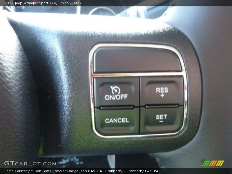 Rhino / Black 2017 Jeep Wrangler Sport 4x4