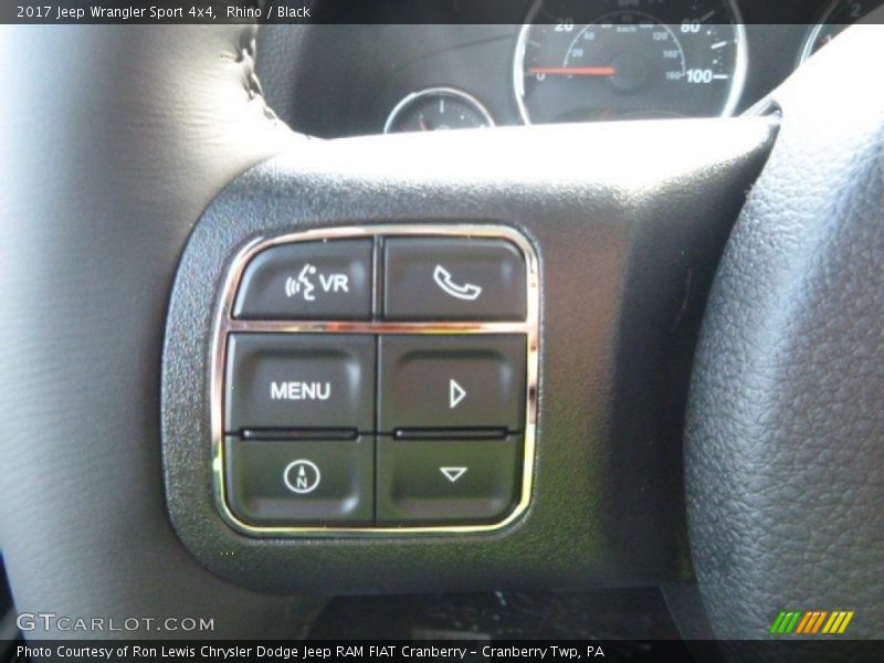 Rhino / Black 2017 Jeep Wrangler Sport 4x4
