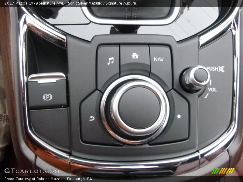 Controls of 2017 CX-9 Signature AWD