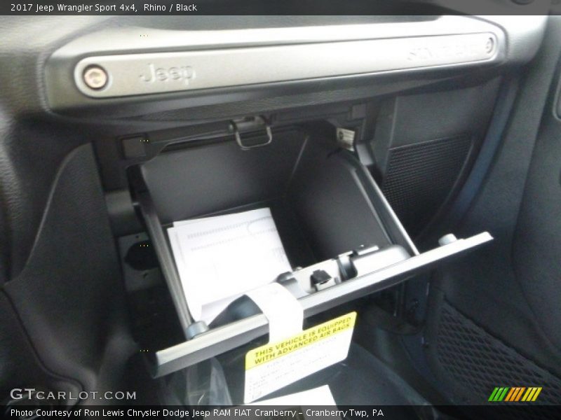 Rhino / Black 2017 Jeep Wrangler Sport 4x4