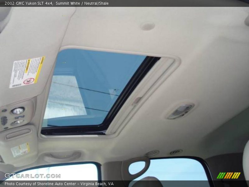 Summit White / Neutral/Shale 2002 GMC Yukon SLT 4x4