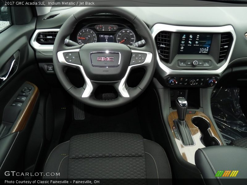 Iridium Metallic / Jet Black 2017 GMC Acadia SLE