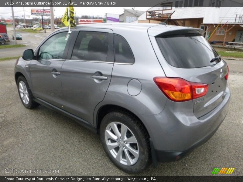 Mercury Gray / Black 2015 Mitsubishi Outlander Sport SE AWC