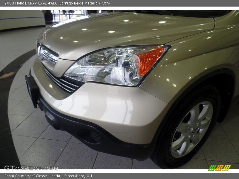 Borrego Beige Metallic / Ivory 2008 Honda CR-V EX-L 4WD