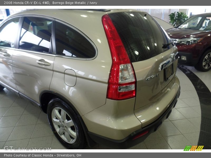 Borrego Beige Metallic / Ivory 2008 Honda CR-V EX-L 4WD