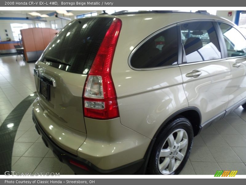 Borrego Beige Metallic / Ivory 2008 Honda CR-V EX-L 4WD