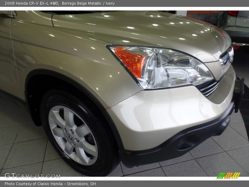 Borrego Beige Metallic / Ivory 2008 Honda CR-V EX-L 4WD