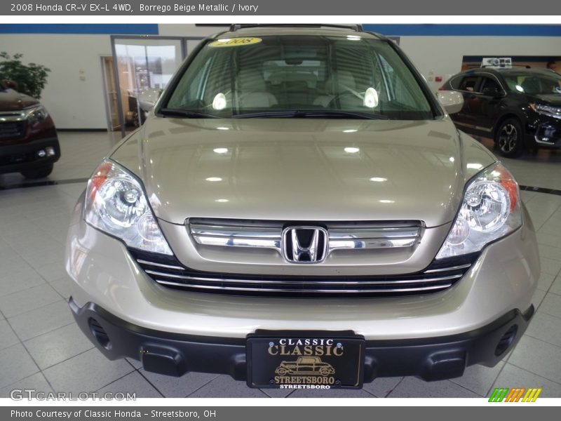 Borrego Beige Metallic / Ivory 2008 Honda CR-V EX-L 4WD