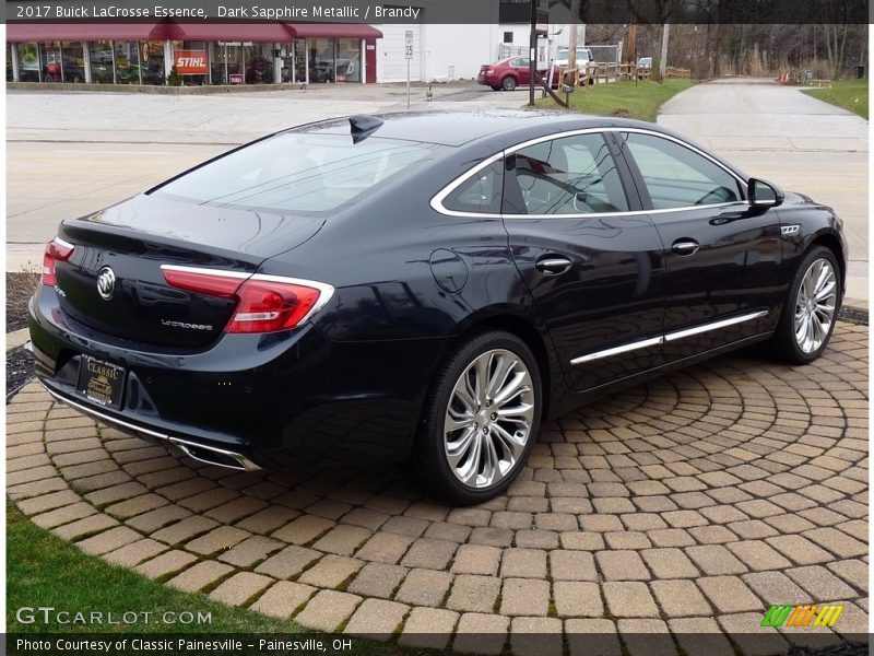 Dark Sapphire Metallic / Brandy 2017 Buick LaCrosse Essence