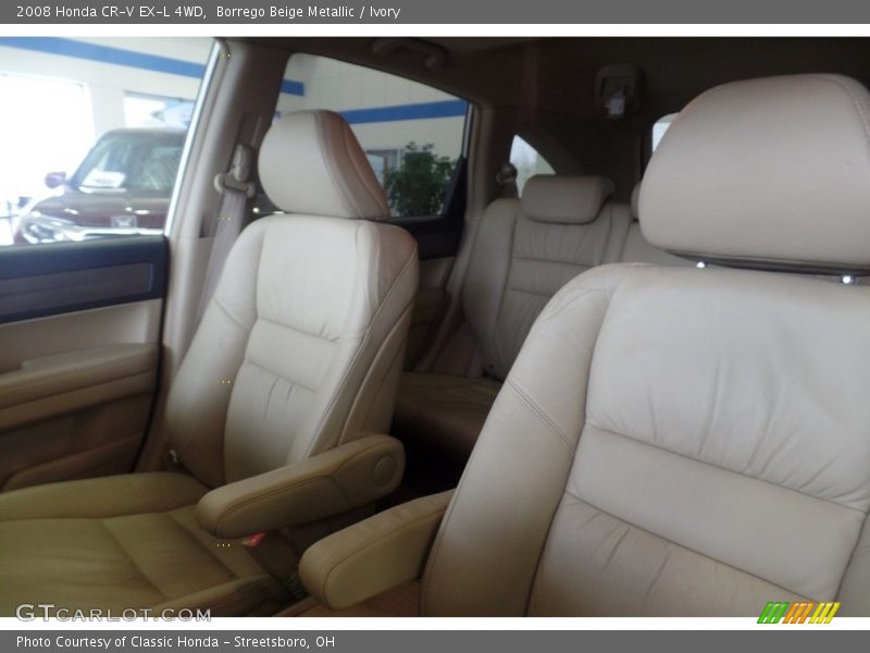 Borrego Beige Metallic / Ivory 2008 Honda CR-V EX-L 4WD
