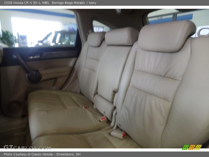 Borrego Beige Metallic / Ivory 2008 Honda CR-V EX-L 4WD