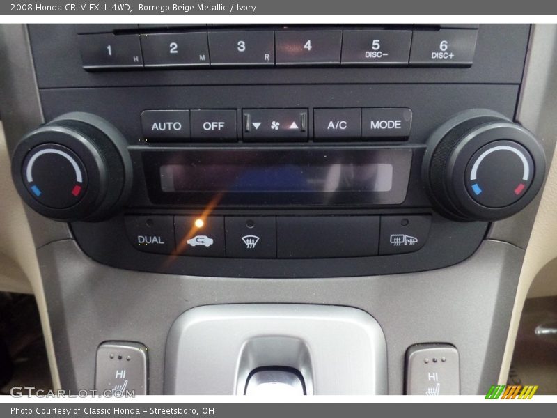 Borrego Beige Metallic / Ivory 2008 Honda CR-V EX-L 4WD