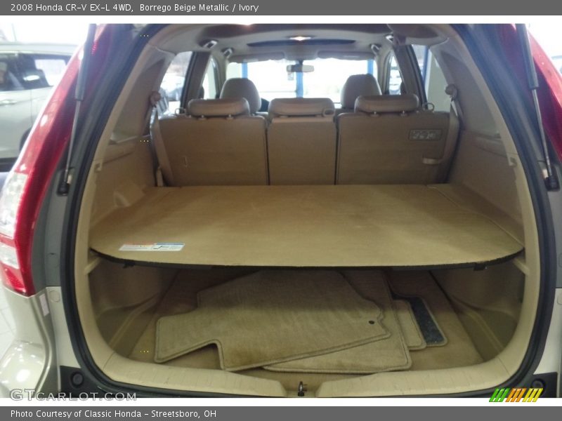 Borrego Beige Metallic / Ivory 2008 Honda CR-V EX-L 4WD
