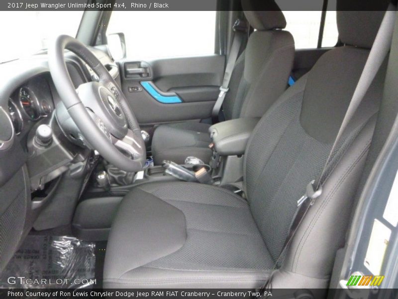 Rhino / Black 2017 Jeep Wrangler Unlimited Sport 4x4