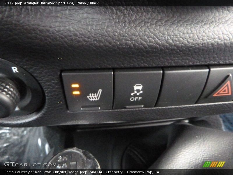 Rhino / Black 2017 Jeep Wrangler Unlimited Sport 4x4