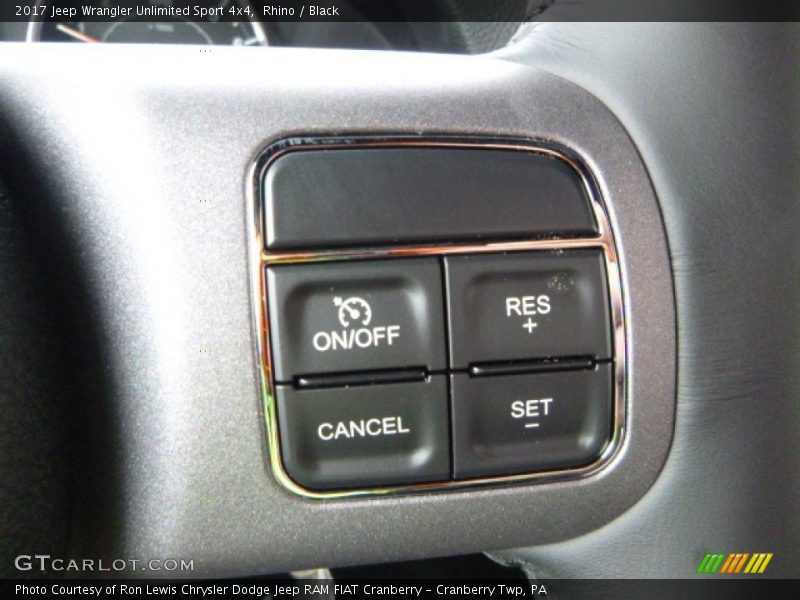 Rhino / Black 2017 Jeep Wrangler Unlimited Sport 4x4