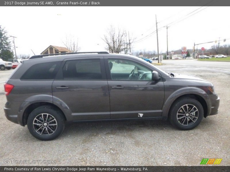 Granite Pearl-Coat / Black 2017 Dodge Journey SE AWD