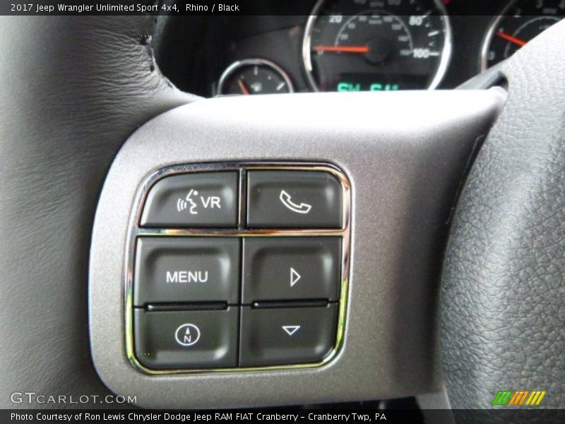 Rhino / Black 2017 Jeep Wrangler Unlimited Sport 4x4
