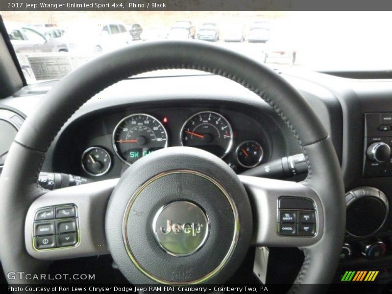 Rhino / Black 2017 Jeep Wrangler Unlimited Sport 4x4