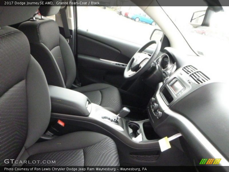 Granite Pearl-Coat / Black 2017 Dodge Journey SE AWD