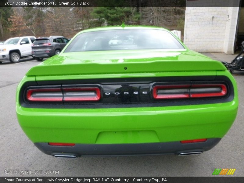 Green Go / Black 2017 Dodge Challenger SXT